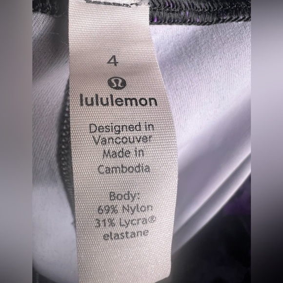 Lululemon Wunder Under High Rise Crop 23" Scallop Full-On Luxtreme Floral 4 - Picture 9 of 9